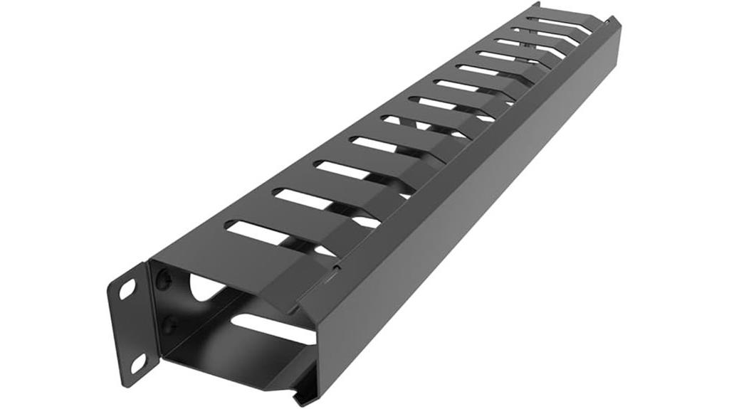 19 inch rack wire organizer