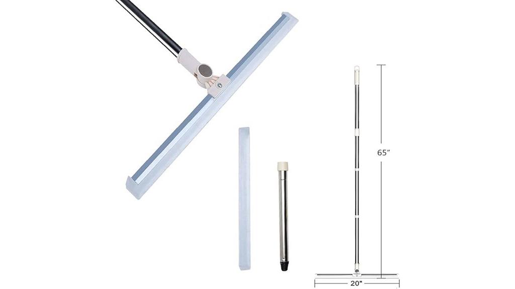 20 inch silicone floor squeegee