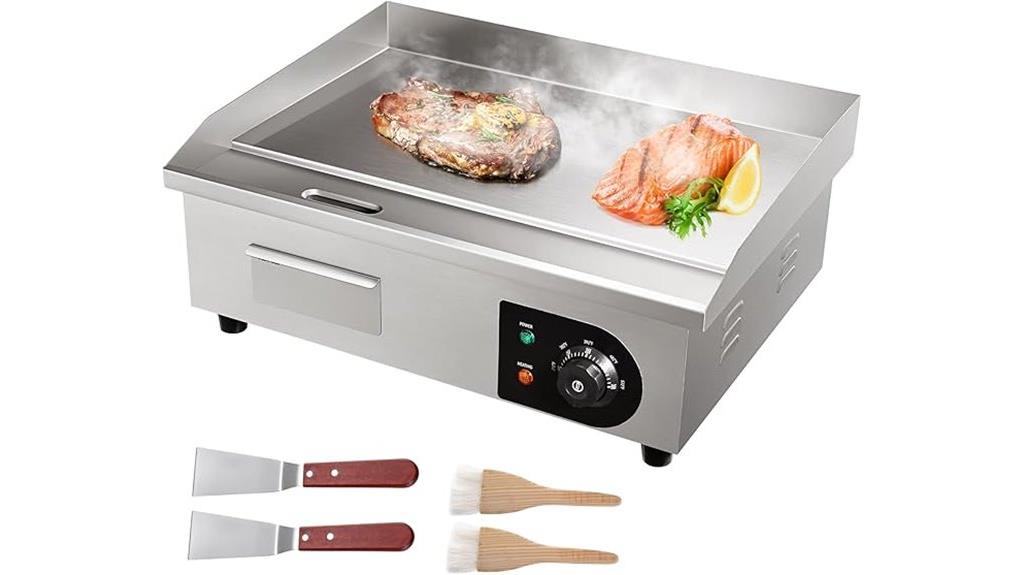 22 inch electric griddle