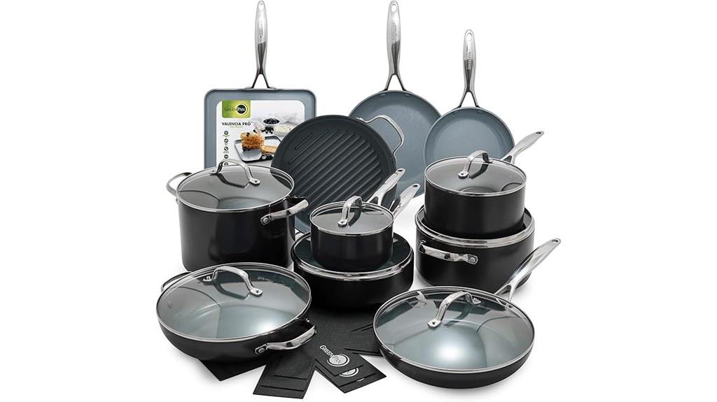 22 piece greenpan set