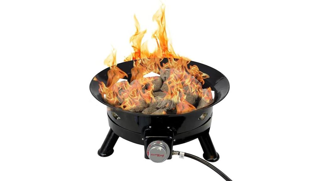 24 inch smokeless propane fire pit