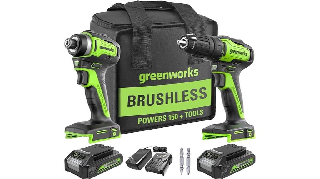 24v cordless drill set