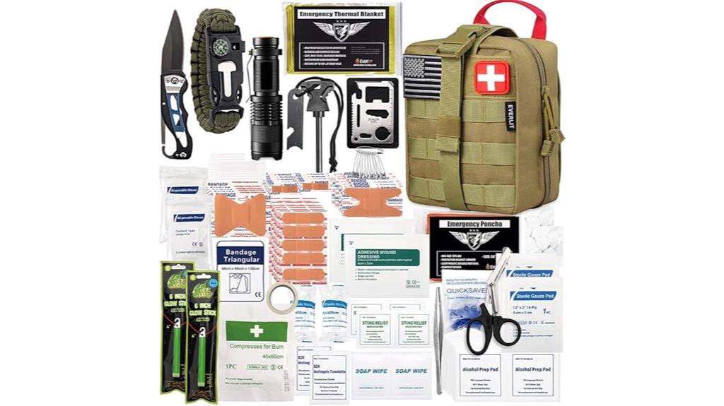 250 piece survival first aid kit