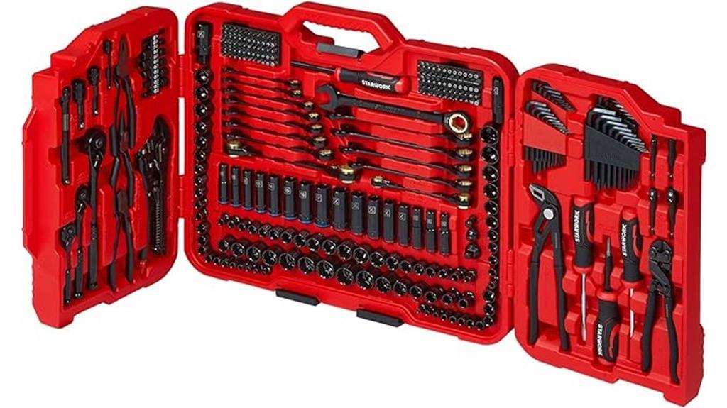 312 piece mechanic tool set