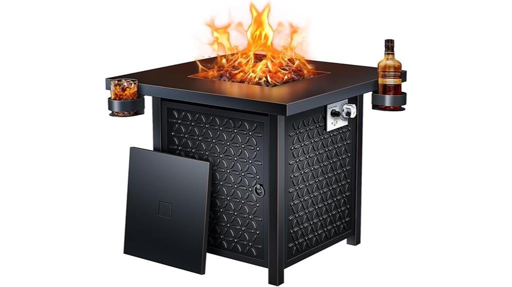 32 inch outdoor fire pit