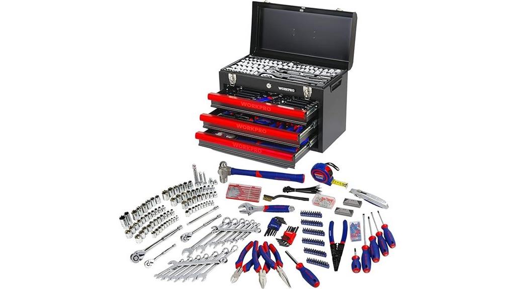 408 piece mechanics tool set