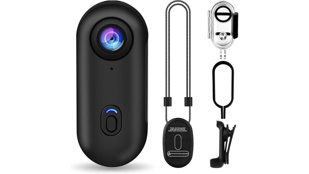 4k action camera with mount