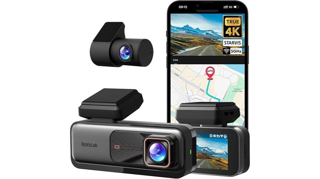 4k dash cam features