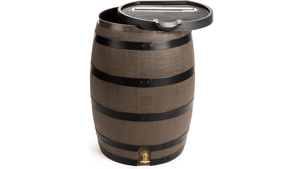 55 gallon rain barrel