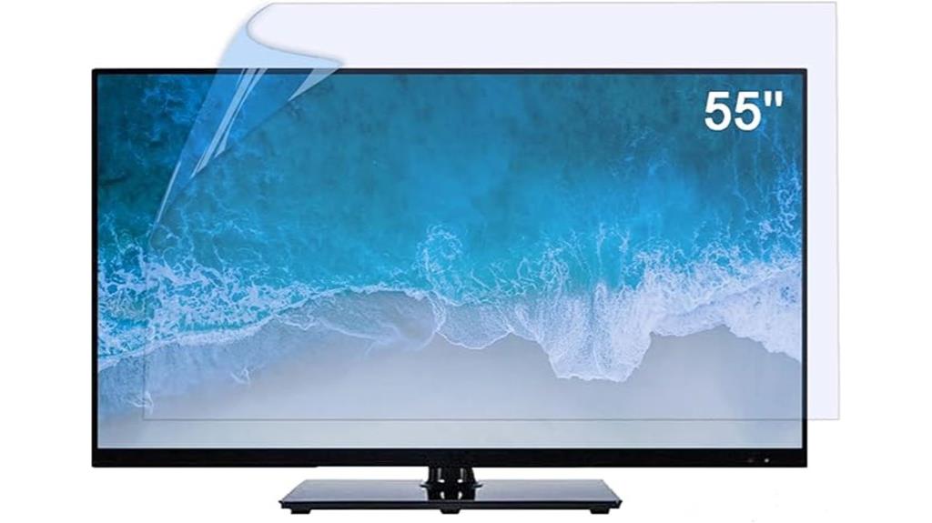 55 inch matte screen protector