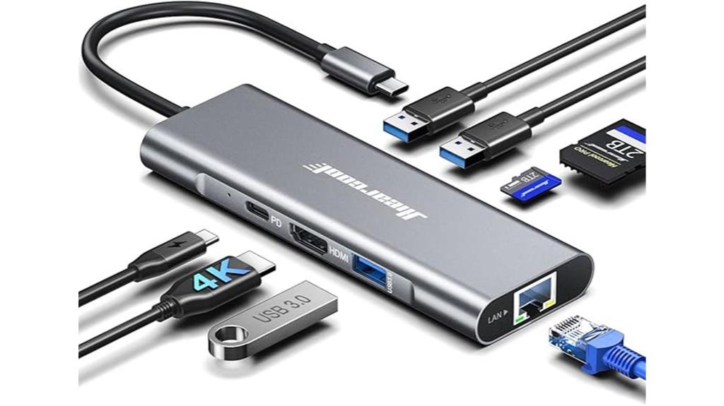 8 in 1 usb c hub