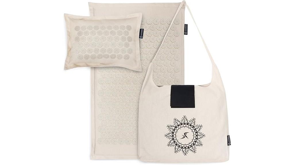acupressure mat and pillow
