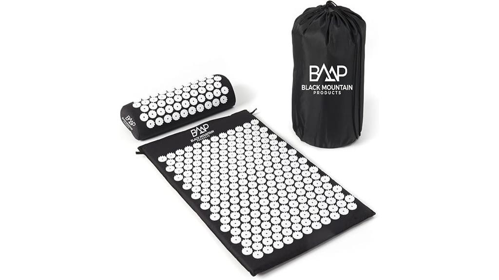 acupressure mat with pillow