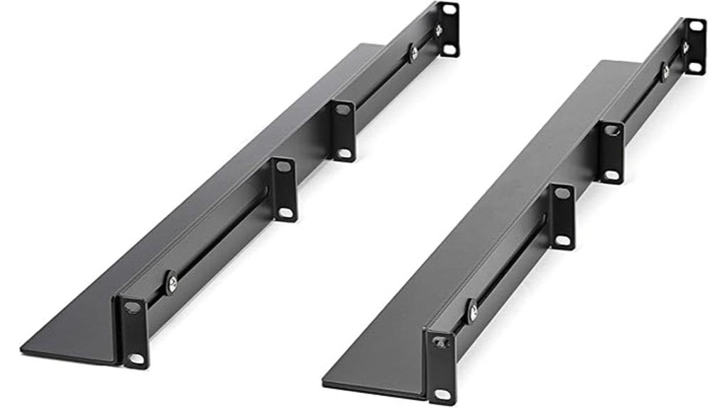 adjustable 1u server rails