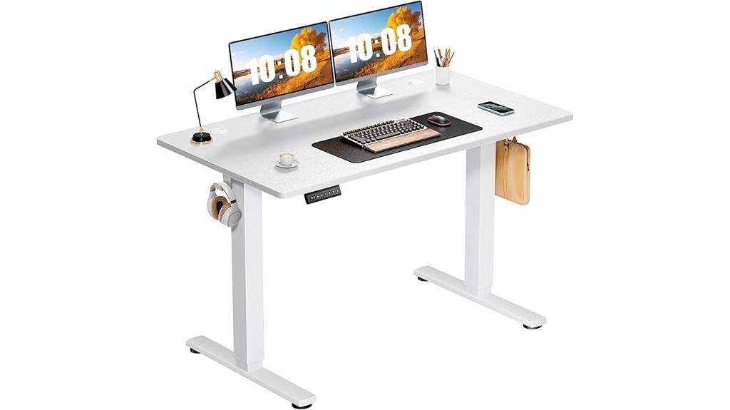 adjustable 48x24 electric desk