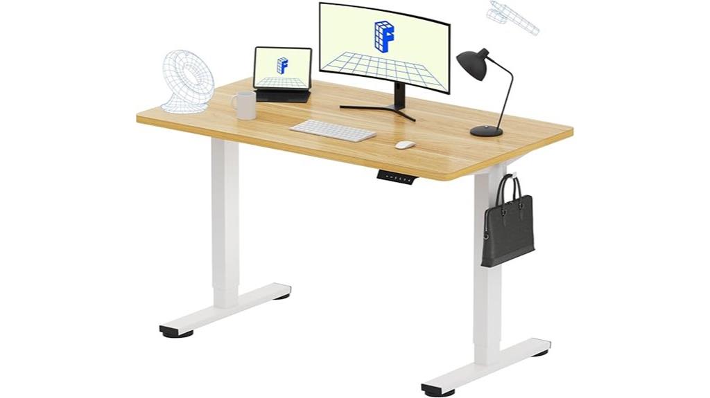 adjustable 48x24 inch desk