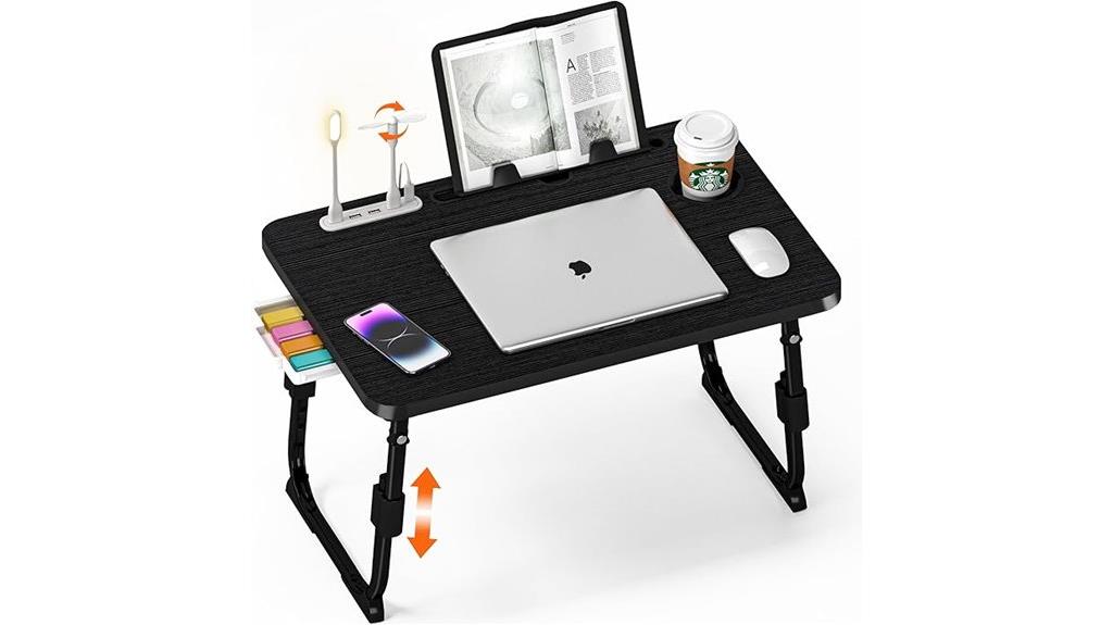 adjustable bed laptop desk
