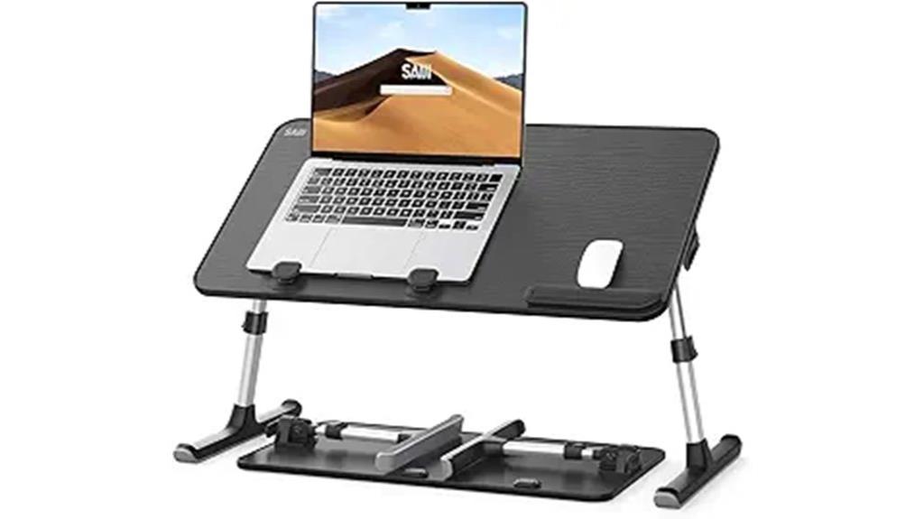 adjustable bed laptop stand