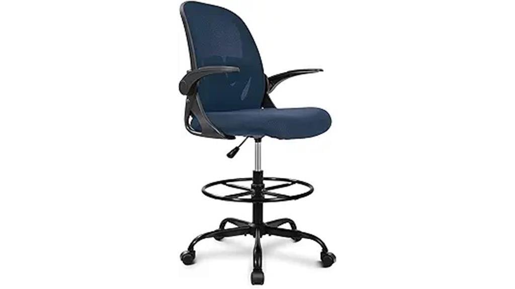 adjustable chair with footrest