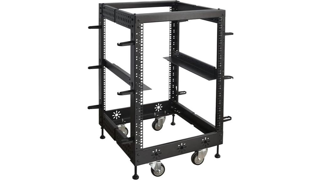 adjustable depth server rack
