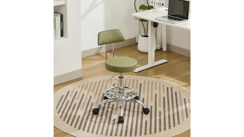 adjustable drafting chair features