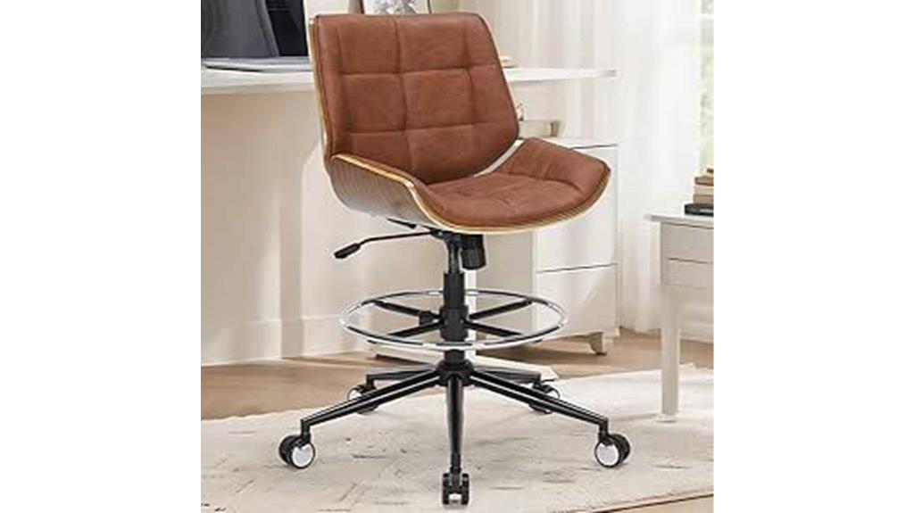 adjustable drafting chair features