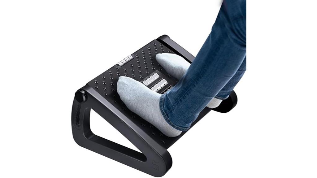 adjustable ergonomic foot rest