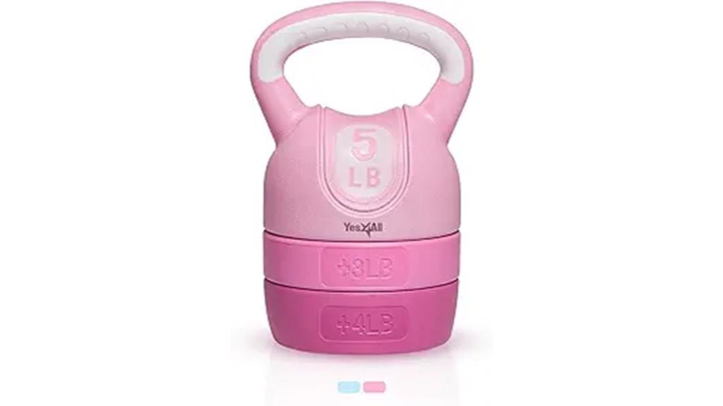 adjustable kettlebell strength set