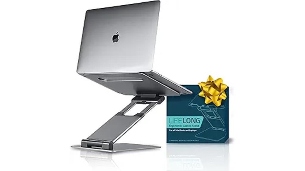 adjustable laptop desk stand