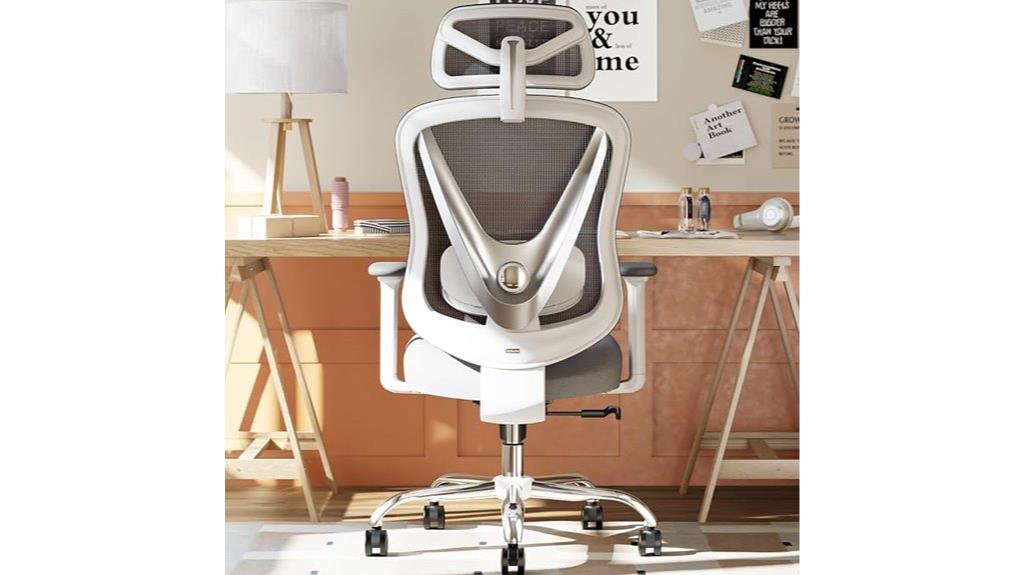 adjustable lumbar and armrests