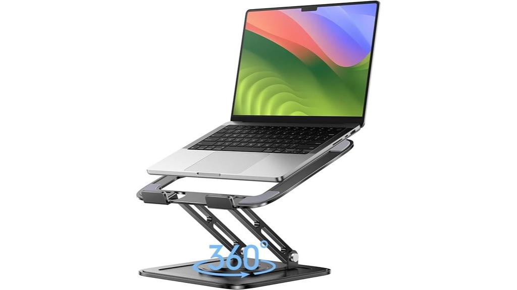 adjustable macbook laptop stand