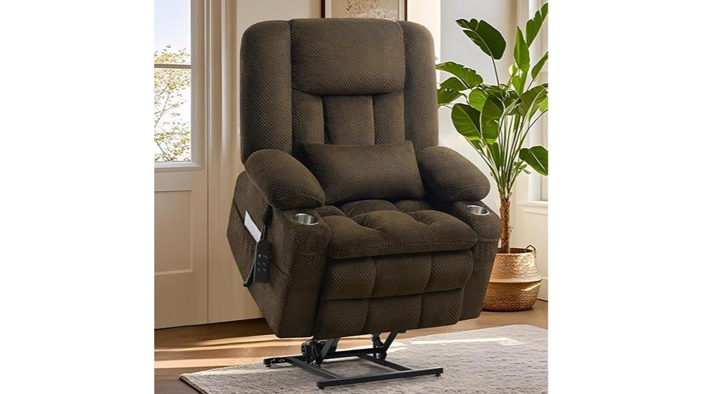 adjustable massage lift chair