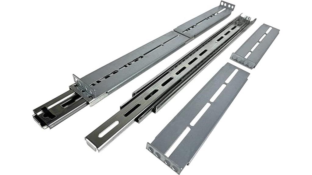 adjustable rackmount sliding rails