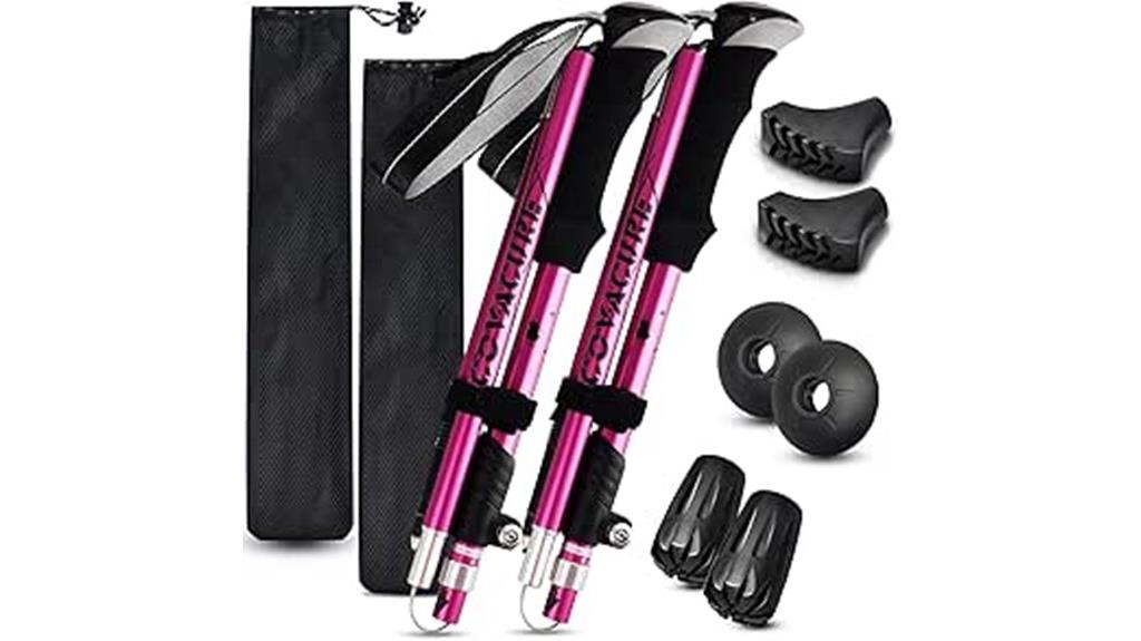 adjustable telescopic hiking poles