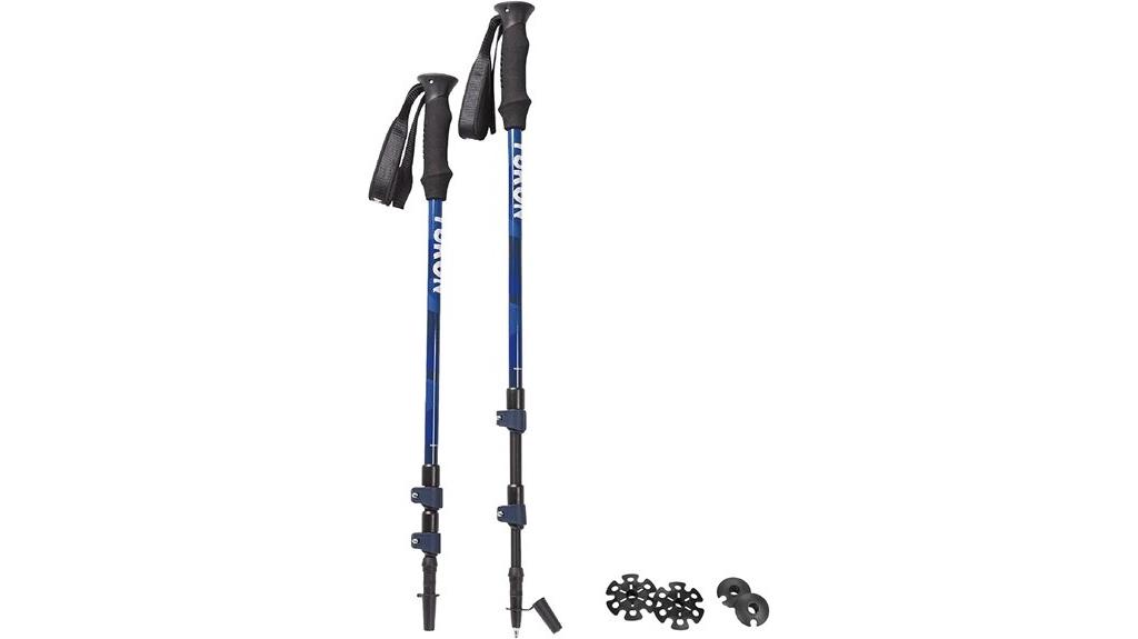adjustable trekking poles
