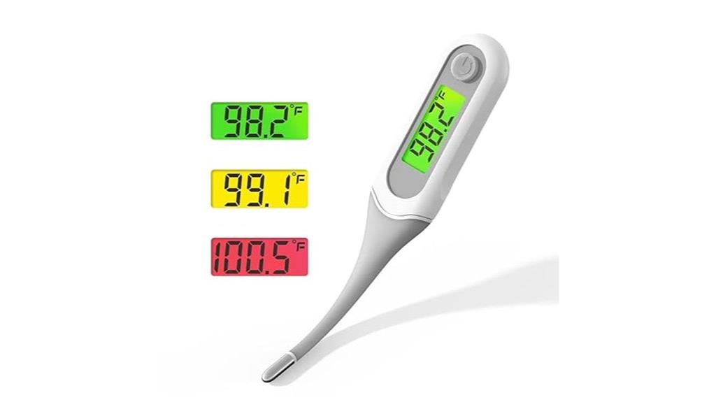 adult and child temperature reading