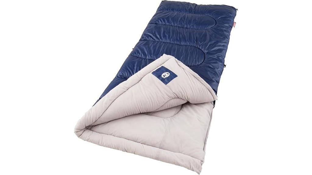 adult coleman brazos sleeping bag