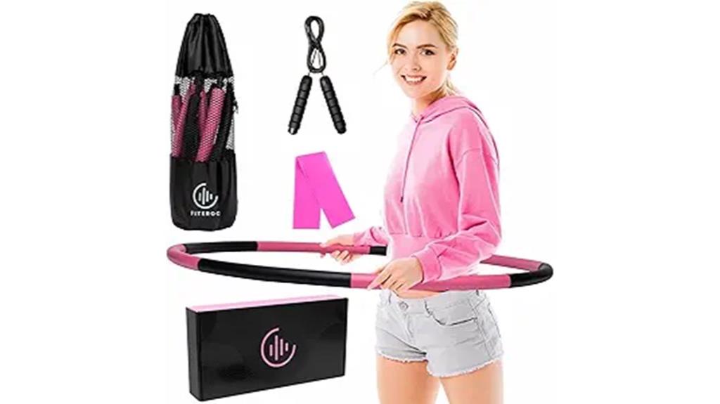 adult weighted hula hoop
