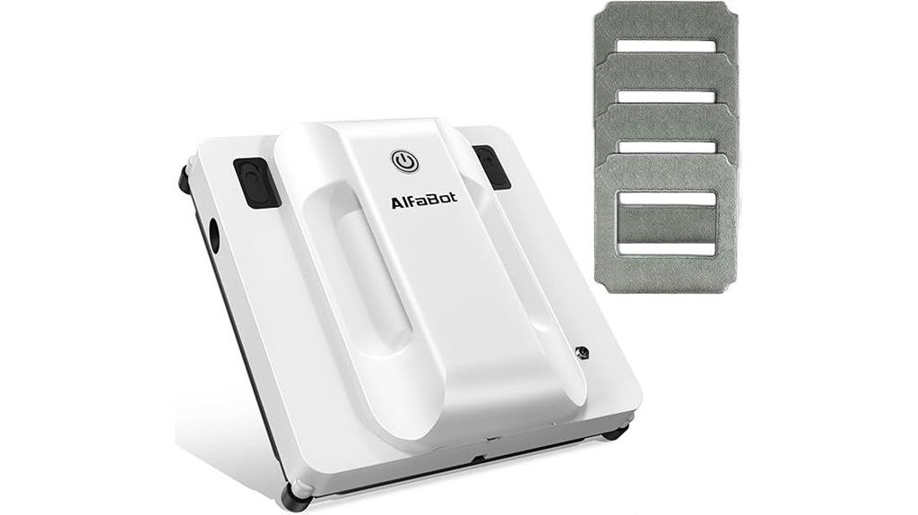 alfabot ultrasonic window cleaner