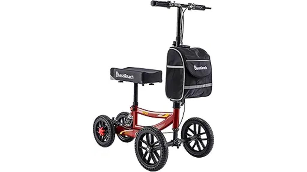 all terrain foldable knee scooter