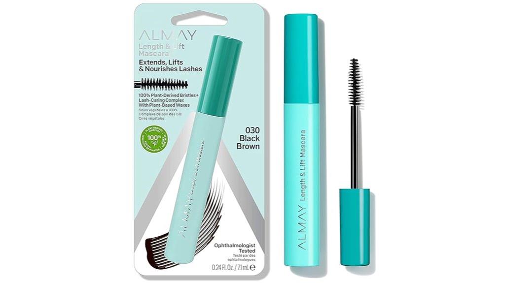 almay mascara black brown