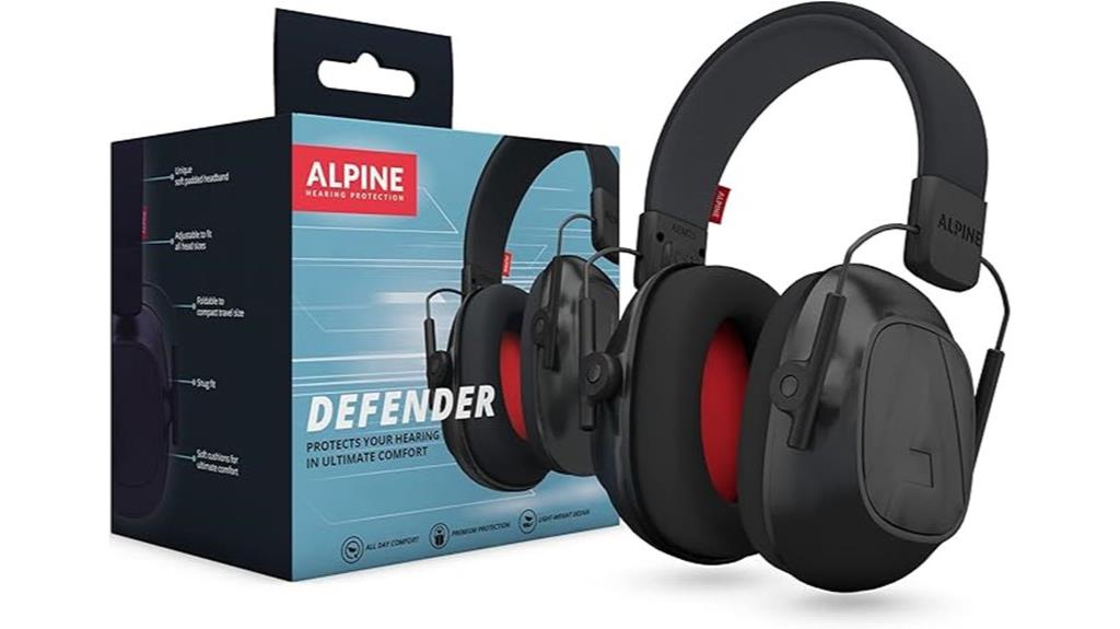 alpine defender noise earmuffs