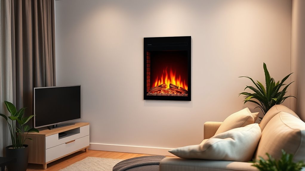 apartment electric fireplace considerations