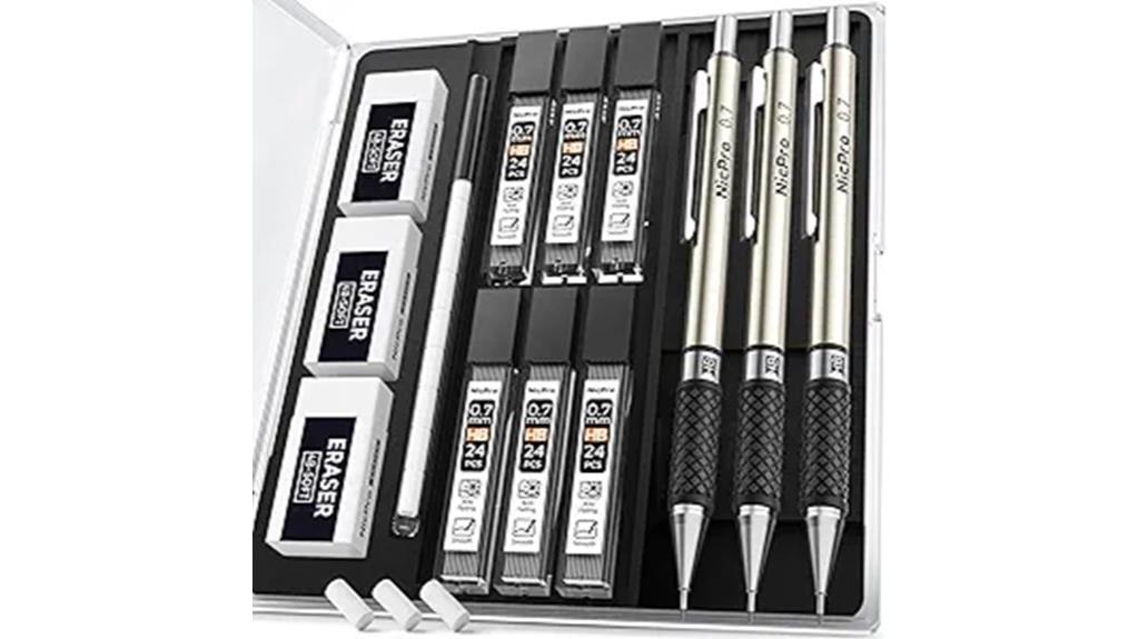 artistic mechanical pencil set