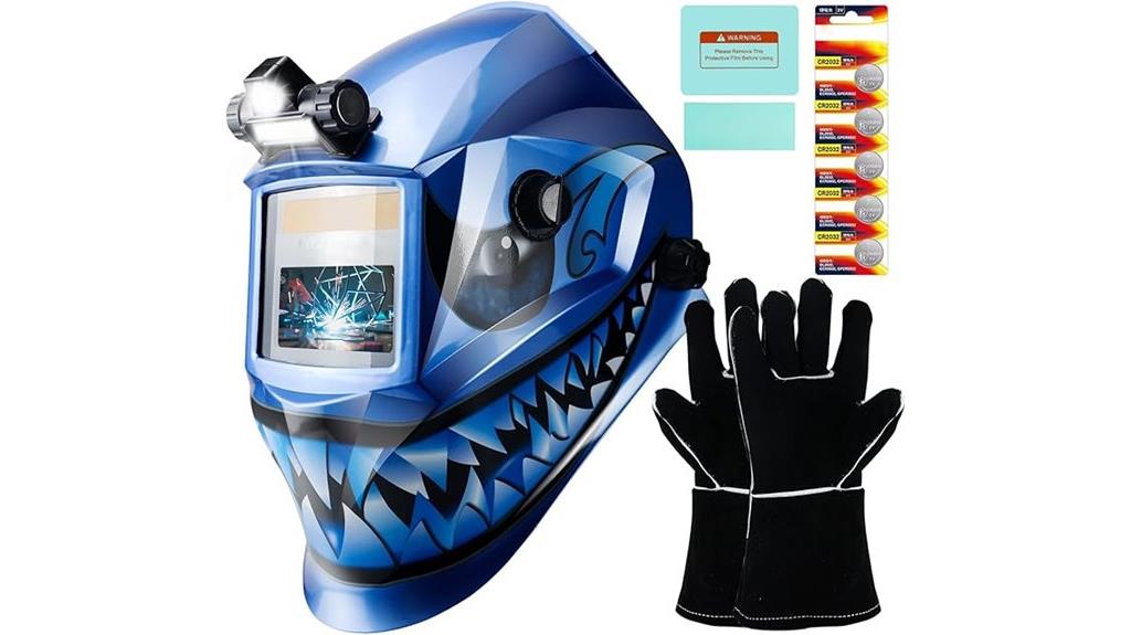 auto darkening welding helmet