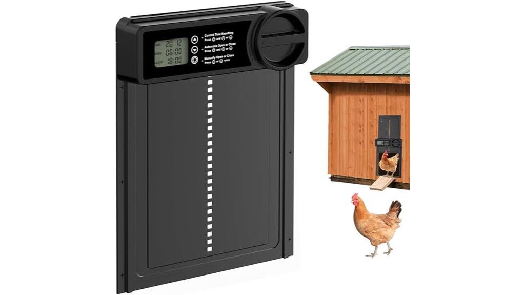 automated coop door system