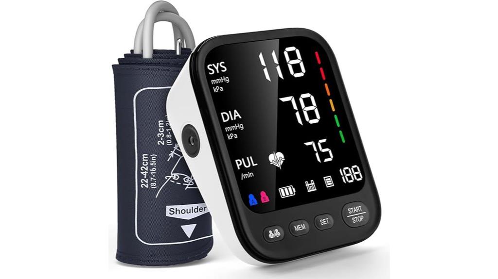 automatic arm blood pressure monitor