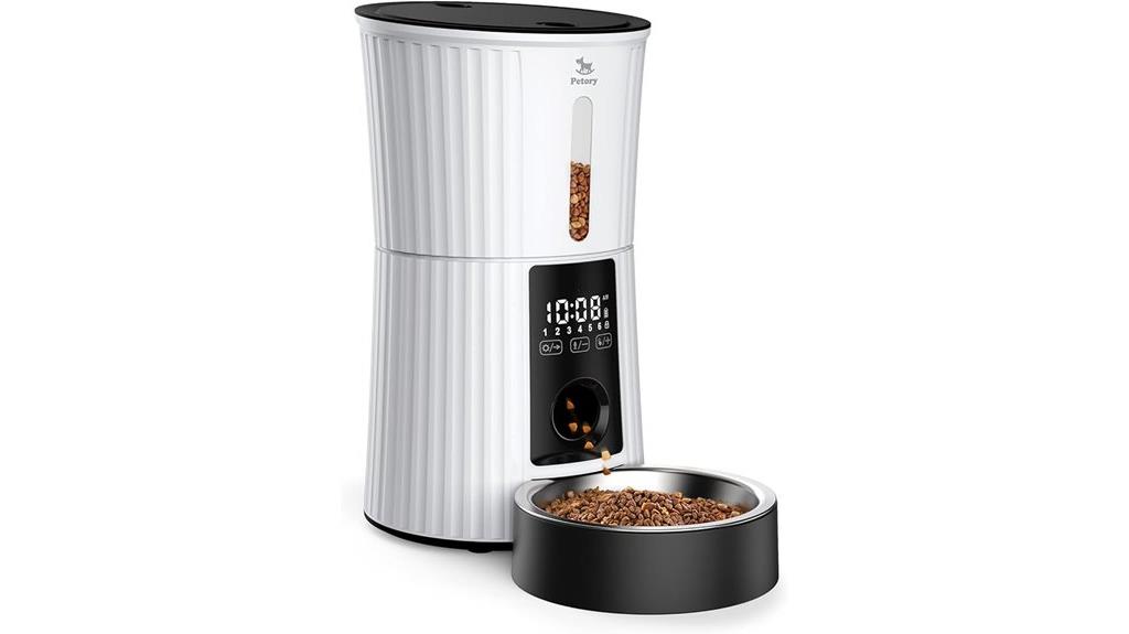 automatic cat feeder timer