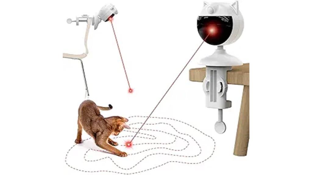 automatic charging cat laser