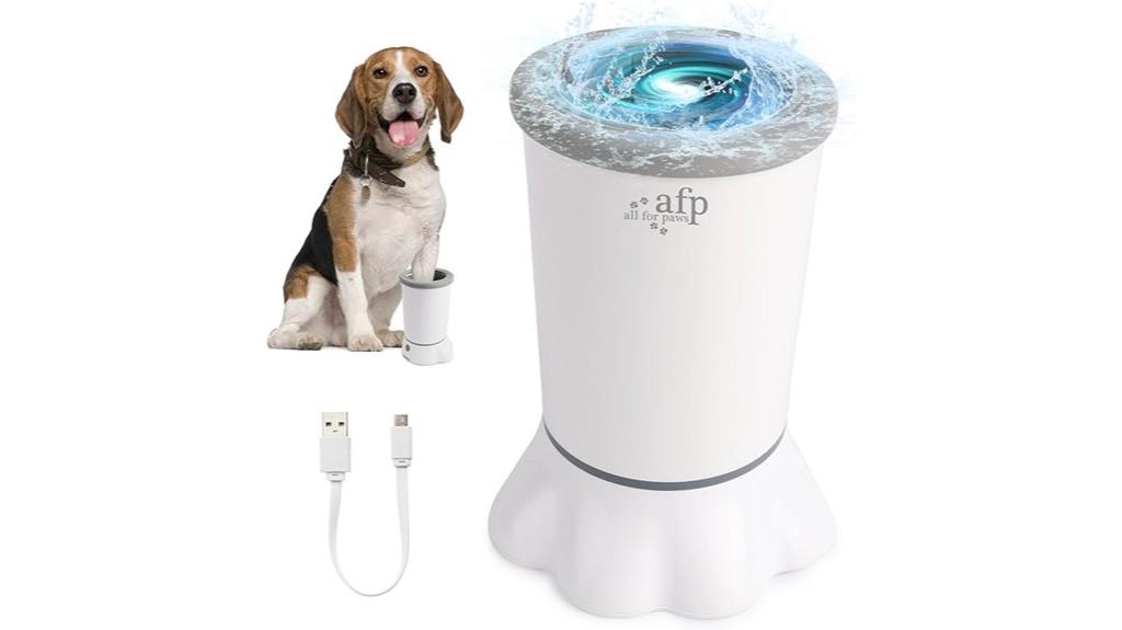 automatic dog paw washer